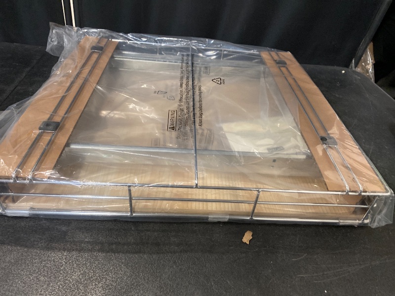 Photo 1 of LYNK PROFESSIONAL® SELECT™ Pull Out Cabinet Organizer, 20" x 21" Slide Out Drawers for Kitchen Cabinets - Sliding Pull-Out Pantry Shelves – Home Shelf Organizers - Lifetime Ltd. Warranty, Wood Chrome