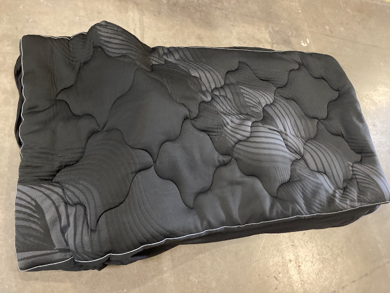 Photo 1 of 2-Inch King Mattress Topper for Back Pain - Dual Layer Medium Support (2" Gel Memory Foam + 2" Cooling Fluffy Pillow Top Pad), Breathable & Pressure Relief (Gray)