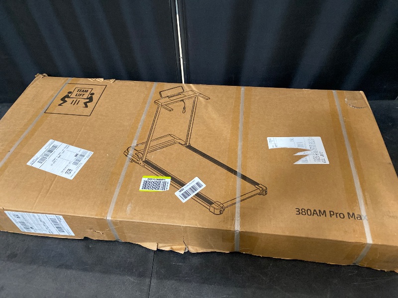 Photo 1 of Walking Pad with Handle Bar and Incline, 3.0HP Under Desk Treadmill for Home Small Space, 0.6-7.6MPH Portable Walking Pad Treadmill with Handles, 350LBS