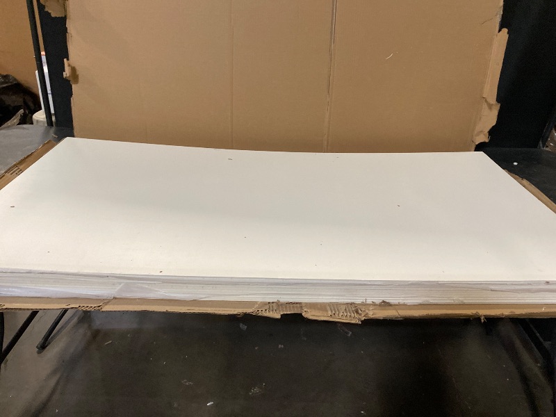 Photo 1 of 2ft x 4ft Printed Pro Ceiling Tiles - PVC Ceiling Panel 24 x 48in – Waterproof, Washable and Fire-Rated - High-Grade PVC to Prevent Breakage-Cover 80 Sq. Ft-Package of 10 Tiles