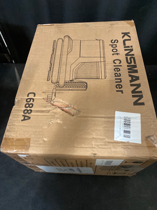 Photo 1 of Couch & Upholstery Cleaner Machine, Portable Carpet Cleaner Machine with 17KPa Powerful Suction, Small Handheld Carpet Shampooer for Deep Cleaning Car Seat, Sofa, Furniture, Rug, Spot & Pet Mess