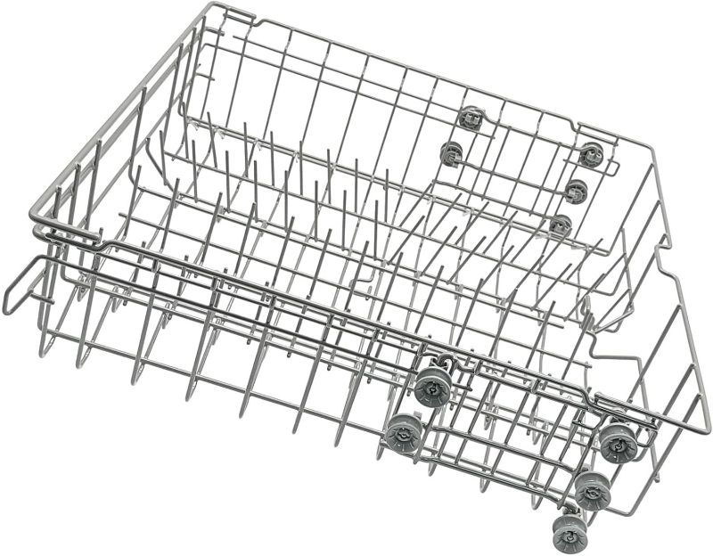 Photo 1 of DD82-01385B A/S Middle Rack Assembly Replacement for Samsung Dishwasher DW80R2031US, DW80R2031UG, DW80N3030US, DW80N3030UB, DW80N3030UW, DW80M2020US Series-OEM 21.6”x20.8”