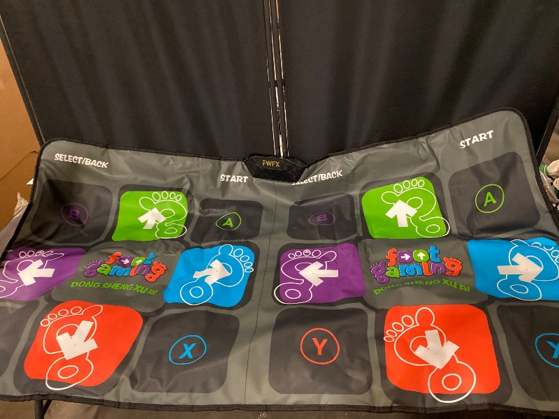 Photo 1 of Dance Mat for TV Games - Wireless Musical Electronic Dance Pad for Kids & Adults, 2-Player Indoor Active Exercise Game for Family Parties, Birthday for Boys and Girls