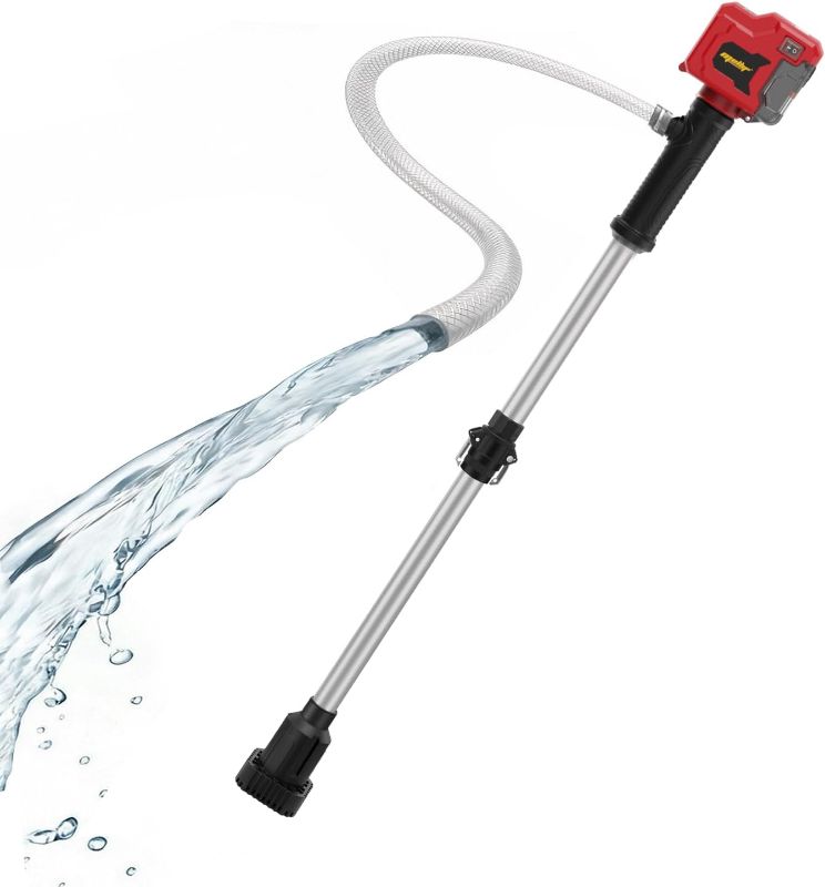 Photo 1 of Brushless Stick Water Transfer Pump Compatible with Milwaukee 18V Battery(Tool Only), 720GPH Cordless Water Pump Submersible Sump Pump Utility Pump for Pool Garden Pond