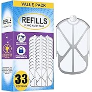 Photo 1 of 33 Pack Cartridge Refills for Flying Insect Trap M364 M364A and Max, Indoor Use