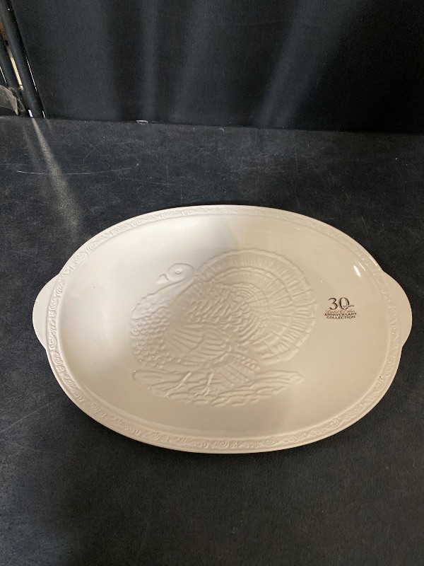 Photo 1 of Mikasa Italian Countryside Thanksgiving Turkey Large Serving Platter 30th anniversary