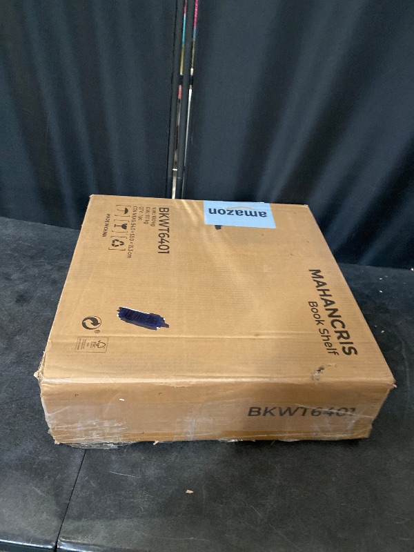 Photo 1 of 4-Tier Rotating Bookshelf, 360° Spinning Bookshelf Tower, Floor Standing Round Revolving Bookcase, Display Rack for Books, CDs, for Living Room, Study, Bedroom, White