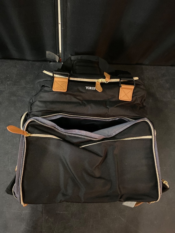 Photo 1 of Extra Large Nail Polish Organizer Case Backpack Holds 96 to 100+ Bottles(15ml/0.5 fl.oz) UV Nail Lamp,Nail Organizers and Storage with 2 Removable Pouches Fits Nail Stuff,Gift for Manicurist