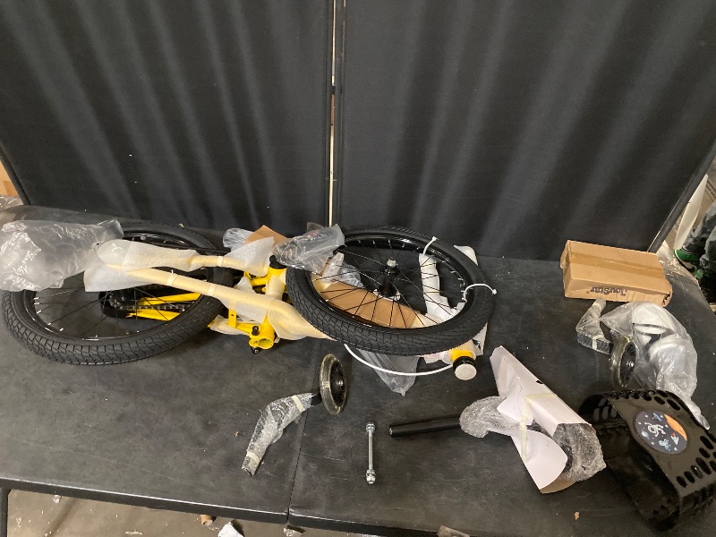 Photo 1 of JOYSTAR Pluto 12 14 16 18 20 Inch Kids Bike with Light Up Training Wheels, Kids' Bicycle for Boys Girls Age 3-12 Years, Children Bikes, Multiple Colors