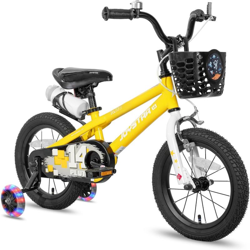 Photo 1 of JOYSTAR Pluto 12 14 16 18 20 Inch Kids Bike with Light Up Training Wheels, Kids' Bicycle for Boys Girls Age 3-12 Years, Children Bikes, Multiple Colors