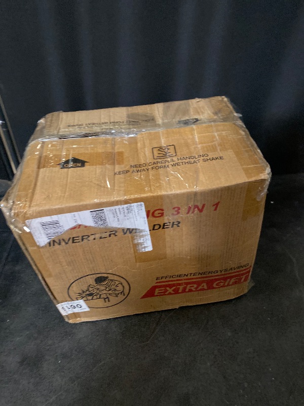 Photo 1 of 110V Flux Core Welder/Stick ARC/Lift Tig 3 In 1 Gasless Mig Welding Machine MIG Welder Inverter Multi Process Welding Machine Inverter Welder with LCD Digital Screen Display (MIG-270)