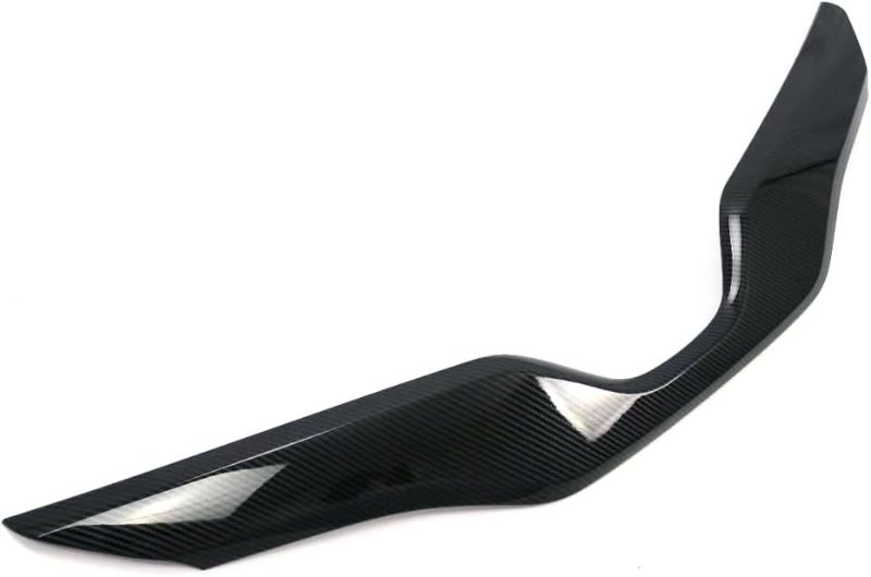 Photo 1 of Auto Accessories Fit for Toyota Camry L/LE/XLE 2020 2019 2018 Front Center Grille Grill Cover Trim (Black Carbon Fiber) ABS 1 PCS