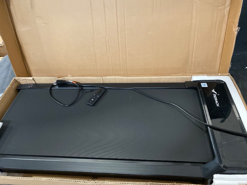 Photo 1 of MERACH Walking Pad, Under Desk Treadmill, Portable Mini Treadmills for Home, Seamless One-Piece Molding Design, 265LBS Walkpad with Remote Control, APP, LED Display