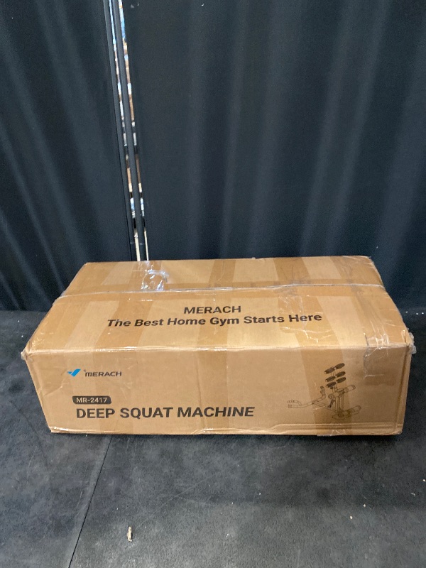 Photo 1 of Deep Squat Machine, with Roman Chair Function, Adjustable Glutes Trainer Machine, Core & Abs for Low Impact Lower Body Workouts, Home Gym Push-Up Exercises, Easy to Assemble, 300Lbs Capacity