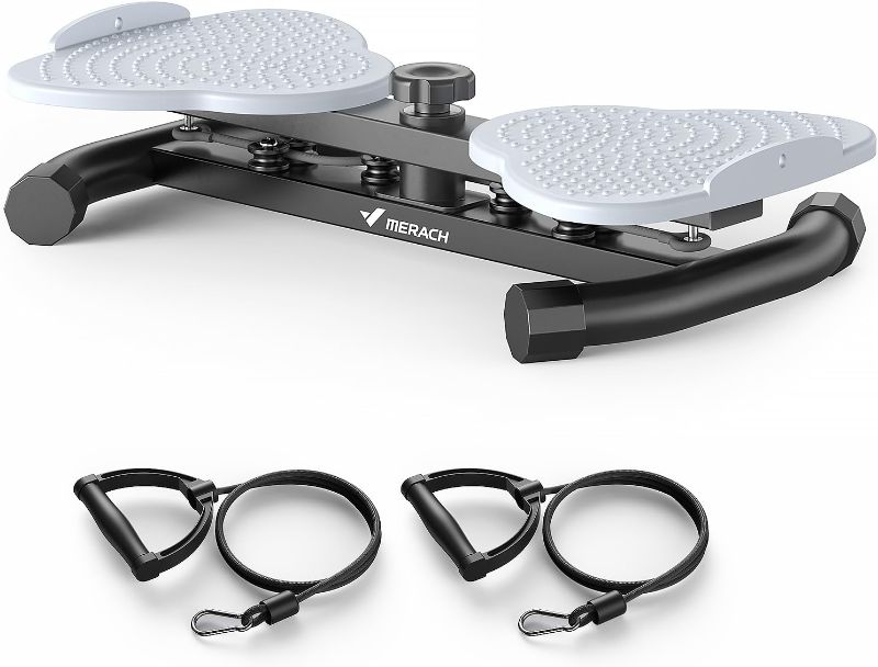 Photo 1 of MERACH Waist Twister Machine Exercise, Ab Twist Board with 300 lbs Weight Capacity, Abs Workout for Slim Waist and Core Ab Exercise, Noiseless Home Gym Equipment for Women Men