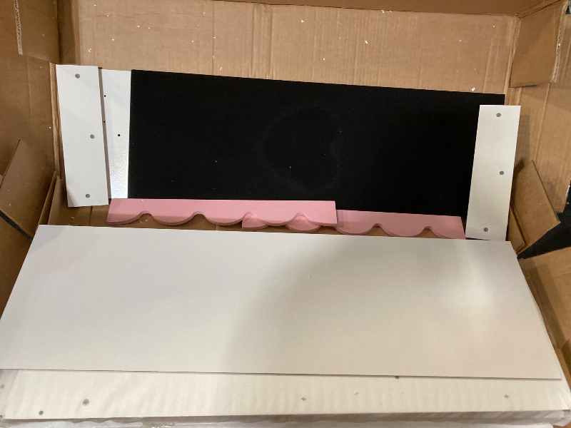 Photo 1 of Kids Armoire with Jewelry Cabinet, Dress up Storage with Mirror and Shelves, Princess Dress Closet and Costumes Wardrobe Closet, Costume Organizer for Bedroom, Kids Room, Girls (White/Pink)
