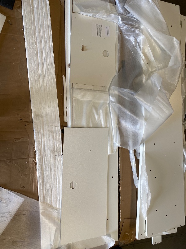 Photo 1 of Modern Table Set Includes 70" Fireplace TV Stand & 47" Coffee Table with Charging Station and USB Ports, for Living Room, White & Black