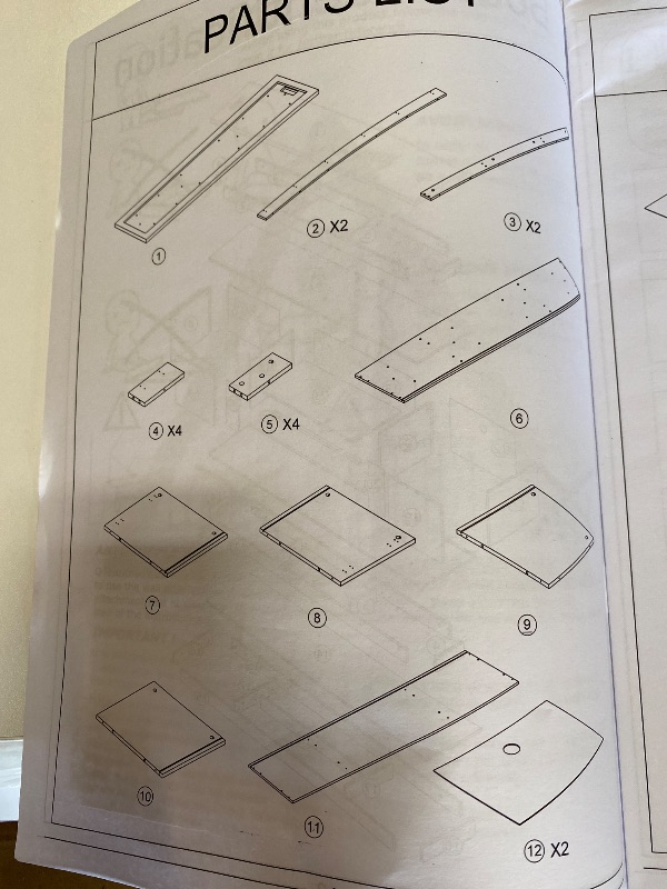 Photo 1 of Modern Table Set Includes 70" Fireplace TV Stand & 47" Coffee Table with Charging Station and USB Ports, for Living Room, White & Black