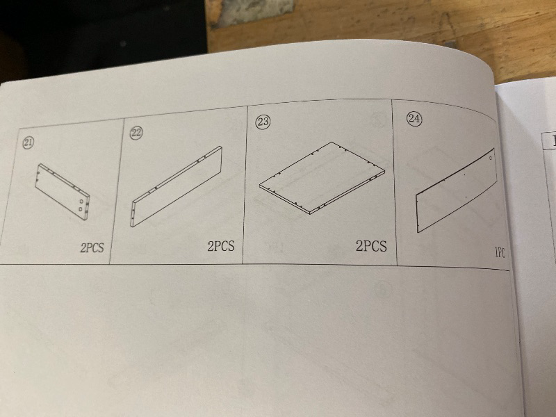 Photo 1 of Double 10 Gallon Tilt Out Trash Can Cabinet with Deodorizing Function and Power Outlet, Wooden Hidden Garbage Can Holder with 2 Storage Drawers for Kitchen, Laundry Hamper Cabinet for Bathroom, White