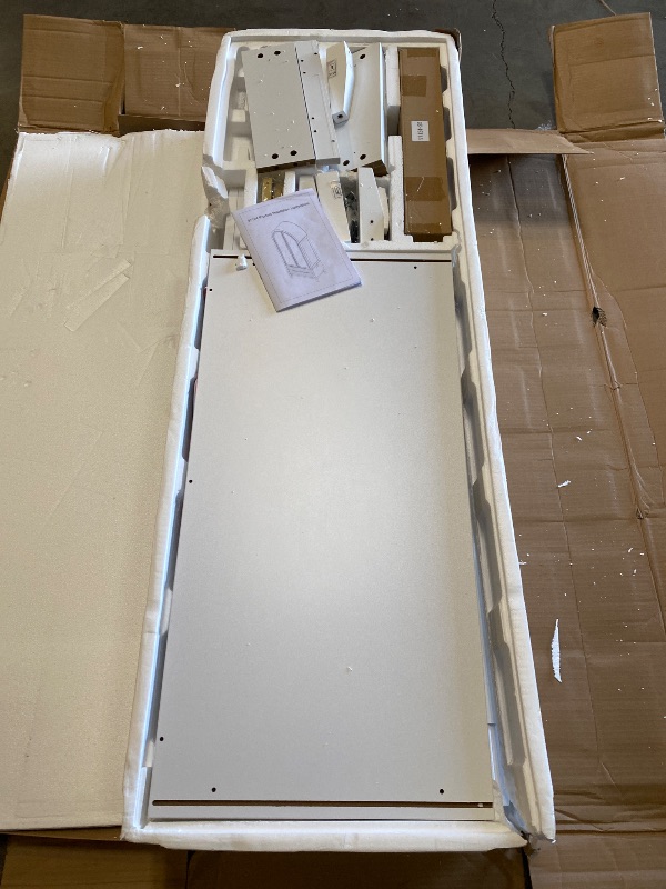 Photo 1 of 71" Tall Arched Storage Cabinet with Glass Doors and Drawers, Curio Display Cabinet with Adjustable RGB Light & Human Sensor, 4-Tier China Cabinet for Living Room(Wood)