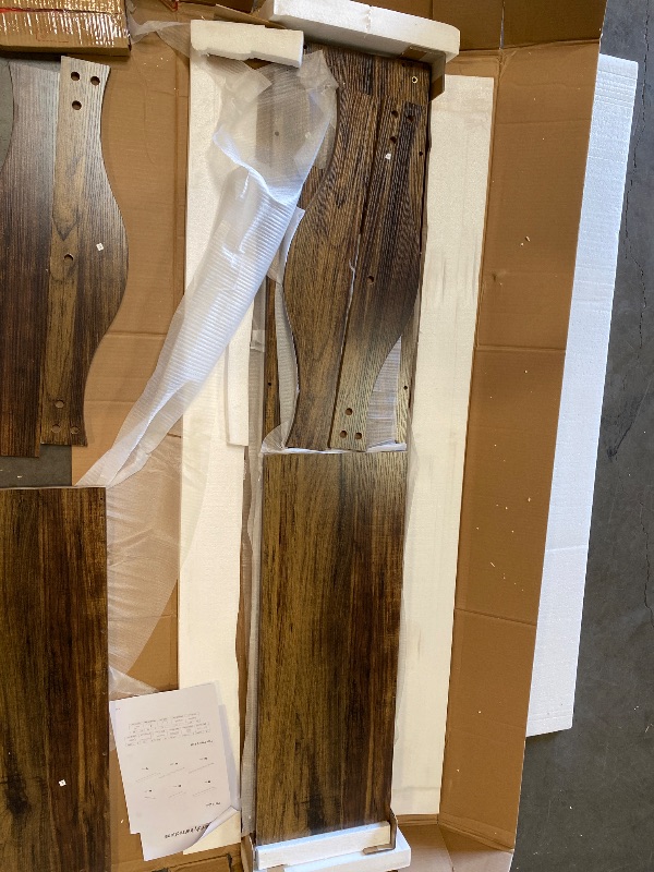 Photo 1 of 63 Inches Farmhouse Console Table with Storage, Couch Table Behind Sofa, Long Entryway Sofa Station, Narrow Console Stand, Hallway Stand for Entryway Living Room, Brown | with Storage, Couch Table, Behind Sofa, Narrow Console Stand, Hallway Stand