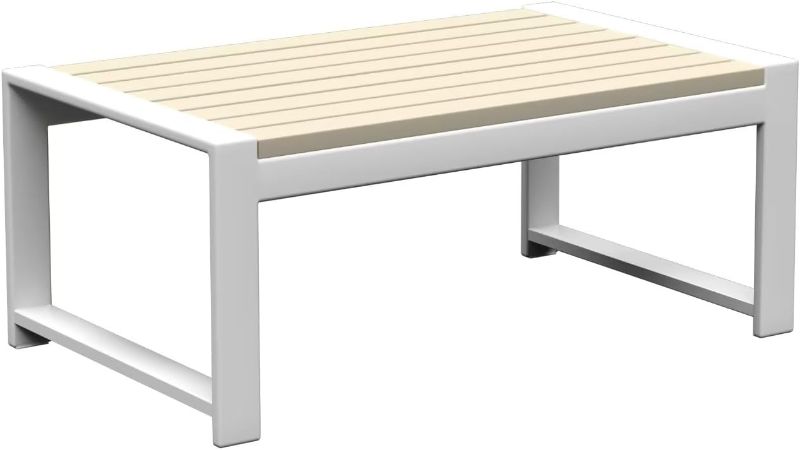 Photo 1 of Aluminum Small Table Patio Furniture Sets Outdoor Seating Set for Balcony