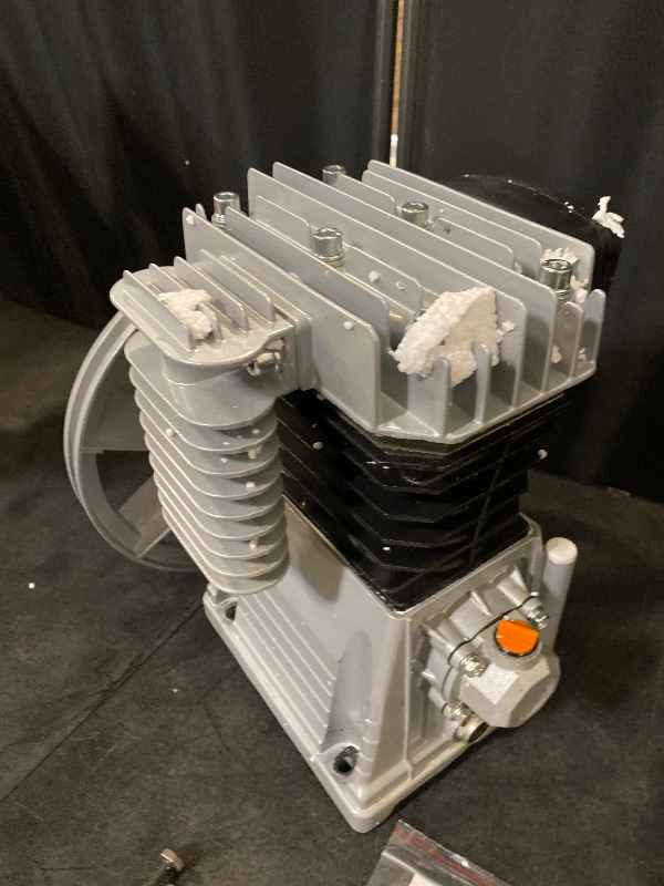 Photo 1 of Air Compressor Pump, 3HP 11 CFM, Industrial Compressor Head Pump Motor, 1300RPM High-Spped Single Stage Twin Cylinder Aluminum Air Compressor Head Piston Style Splash Lubrication Pump