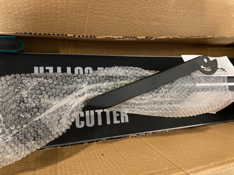 Photo 1 of 0.6 in. Manual Tile Cutter 48 in. Porcelain Ceramic Tile Cutter with Tungsten Carbide Grit Blade and Replacement blade