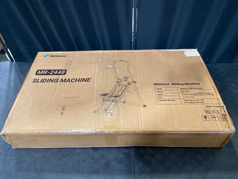 Photo 1 of MERACH Stair Stepper Pro-3-Level Resistance Stairmaster, Upgrade High-Efficiency Stairmaster for Home Gym Exercise, Compact Folding Cardio Stair Climber with Adjustable Pedal