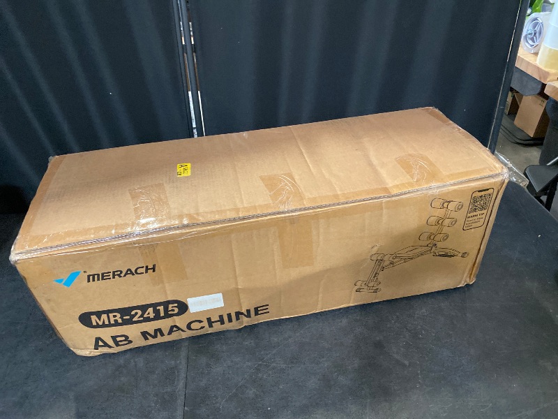 Photo 1 of MERACH Ab Machine, Multi-Functional Adjustable Ab Trainer, Ab Workout Bench for Home Gym, Sit Up Machine for Abdominal, Exercise Chair for Full Body Workout