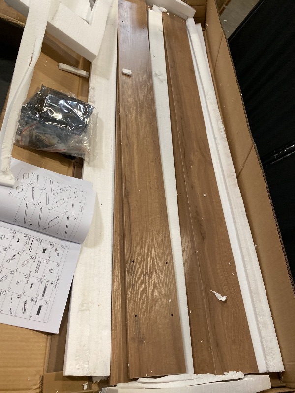 Photo 1 of 63-Inch Long Console Table, Wooden Rectangular Sofa Table Behind The Couch, Farmhouse Entryway Table for Entrance, Hallway, Living Room (Natural)