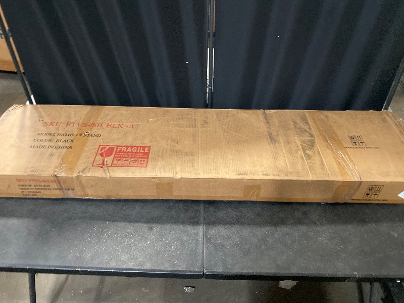 Photo 1 of Black 60" TV Stand with Electric Fireplace