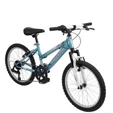 Photo 1 of Huffy Highland 20" Girls' Mountain Bike - Aqua Blue/White