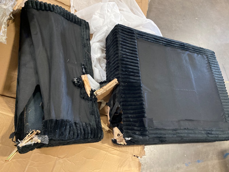 Photo 1 of Modern Style 3-Seater Sofa Sectional with Storage, USB Ports, Cup Holders, Phone Holder - Grey