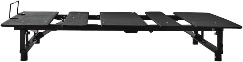 Photo 1 of King - Adjustable Bed Base Frame Head and Foot Incline Quiet Motor King Size Zero Gravity (Antique Black + Steel + Wood + Bedroom+Queen)