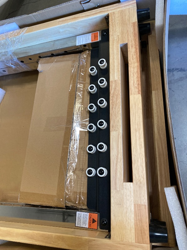 Photo 1 of Pilates Reformer Machine, Wood Pilates Machine Bed Yoga Exercise Strength Training Equipment with Pilates Chair for Home Workout