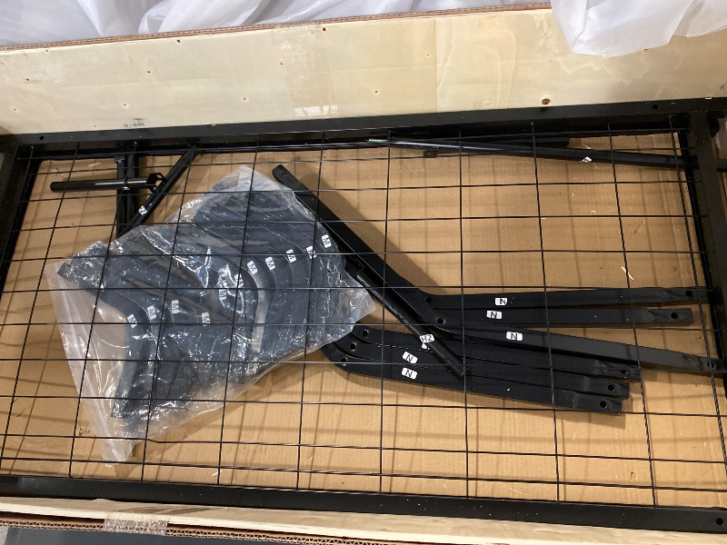 Photo 1 of 10 ft. x 10 ft. Large Dog Kennel Outdoor Dog Enclosure with Feeding and Double Swing Doors and Weatherproof Dog Cage