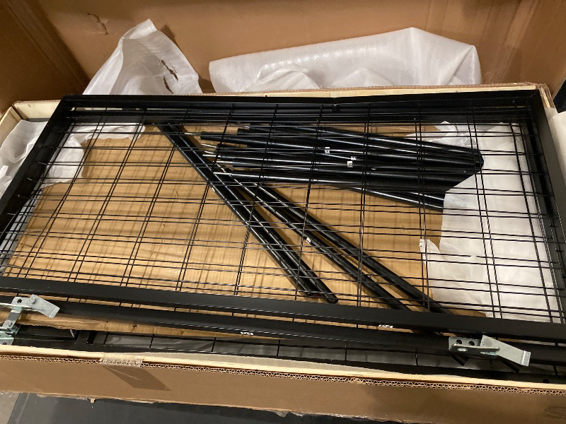 Photo 1 of 10 ft. x 10 ft. Large Dog Kennel Outdoor Dog Enclosure with Feeding and Double Swing Doors and Weatherproof Dog Cage