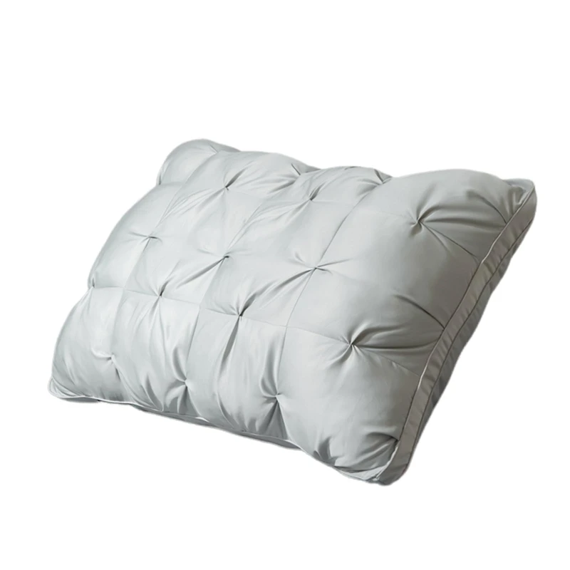 Photo 1 of PAJEO Bed Pillows for Sleeping Queen Size, Fluffy Filling Design, Ultra Soft and Breathable Pillow for Back, Stomach or Side Sleepers, 20''×30''(Light Grey)