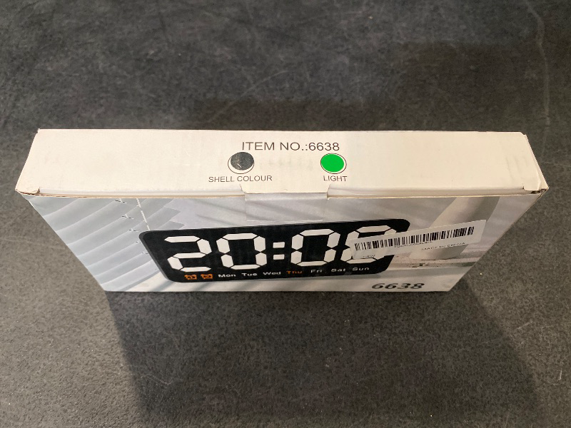 Photo 1 of Digital Alarm Clock With 2 LED Display