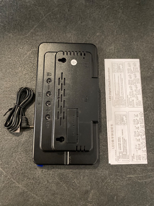 Photo 1 of Digital Alarm Clock With 2 LED Display