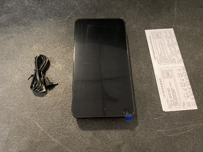 Photo 1 of Digital Alarm Clock With 2 LED Display