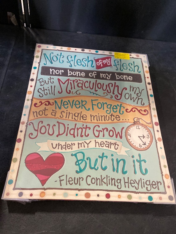 Photo 1 of 16 x 20"Miraculously My Own Table Top Canvas