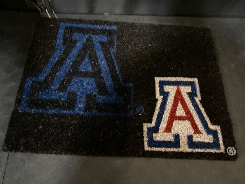 Photo 1 of 18" x 24" Arizona Wildcats Doormat Black