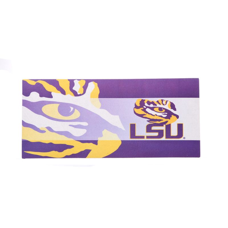 Photo 1 of 1'10"x10" LSU Tigers Decorative Insert Mat