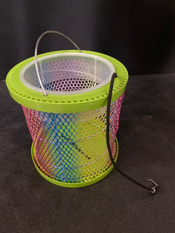 Photo 1 of Collapsible Storage Bin Worm Holder Fishing Gear Catcher Critters Expandable Net
