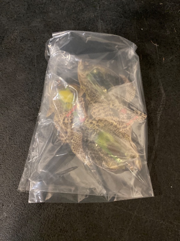 Photo 1 of 4 Packs Big Bite Bad Boys Crappie Panfish Rtt Grubs 2" Baby Bream + 4 Packs Assortment Big Bite Bad Boys Crappie Rtt Grubs 2" Acid Rain Baby Bream + 2" RTT Grub 1 Rig Pumpkin/Chart 4 Pack