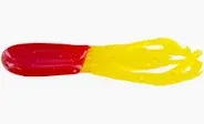 Photo 1 of Big Bite Baits 1.75" Slab Tube Red/Yellow 11 Count