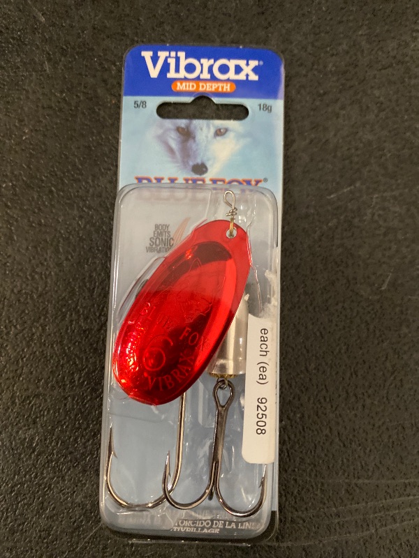 Photo 1 of BlueFox Super Vibrax Bleeding Silver 5/8 oz. 18G