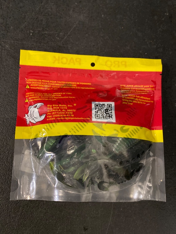 Photo 1 of Big Bite Baits Fighting Frog BTL 25 Count 4"